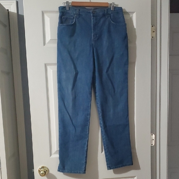 Gloria Vanderbilt Amanda jeans women's size 10 Vguc embellished back pockets - Picture 4 of 7